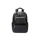 Rucsac pentru barbati, rucsac laptop, piele naturala, impermeabil, negru, dimensiuni mari