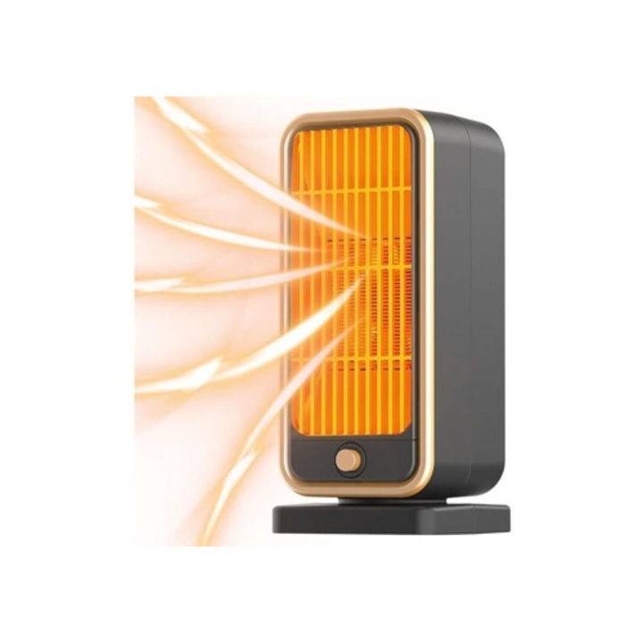 Kerámia hősugárzó, 500W, mobil, csendes, 302
