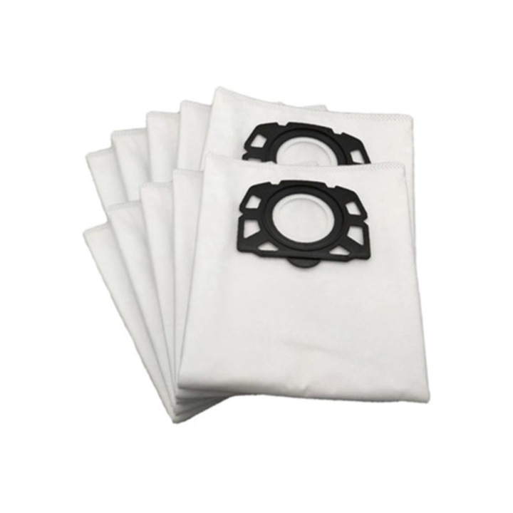 Set 10 pungi de praf de unica folosinta pentru aspiratoare Karcher Mv4 Mv5 Mv6 Wd4