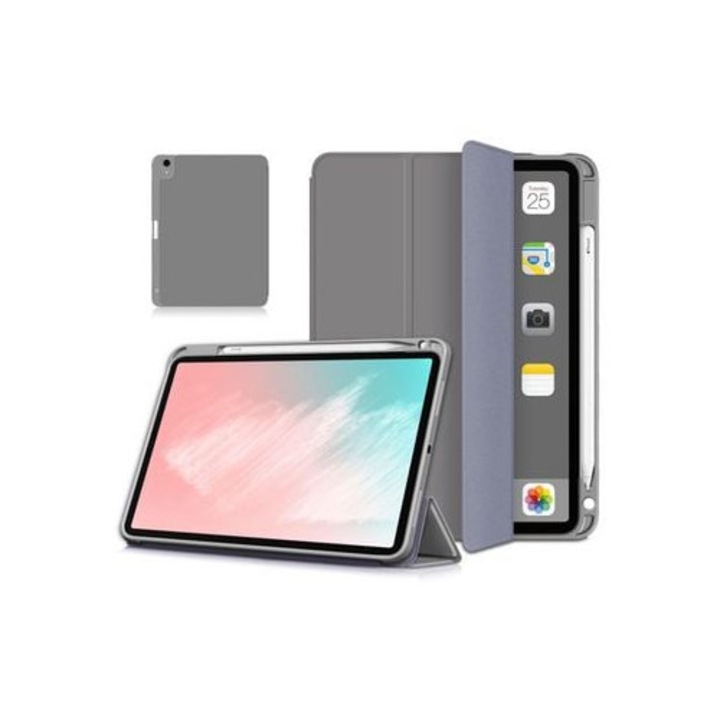Калъф за таблет за iPad Air 4, сив, 10.8 инча