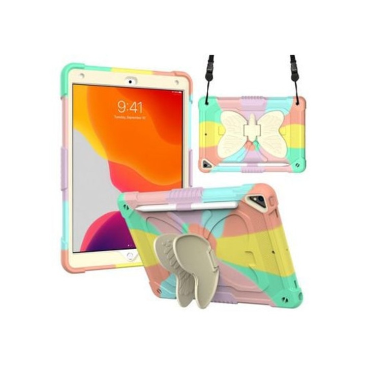 Tabletok tok iPad 10.2-hez, rózsaszín