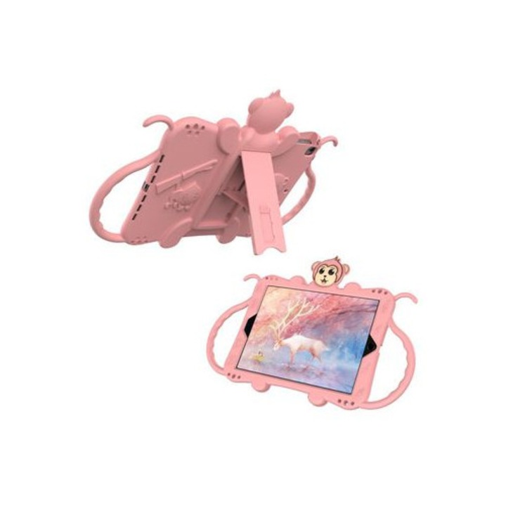 Husa tableta Silicon pentru iPad 9.7 (2017)/(2018)/Air (2013)/Air 2, roz