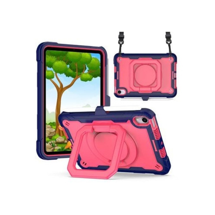 Husa tableta compatibila cu iPad Mini (2021), roz