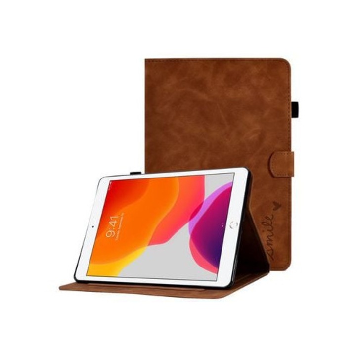 Husa tableta pentru iPad 10.2 2019/2020/Air 10.5'' 2019, maro