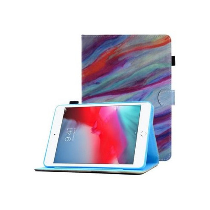 Husa tableta pentru iPad Mini 7.9, multicolor, set pentru modele Mini 2019, Mini 2/3/4