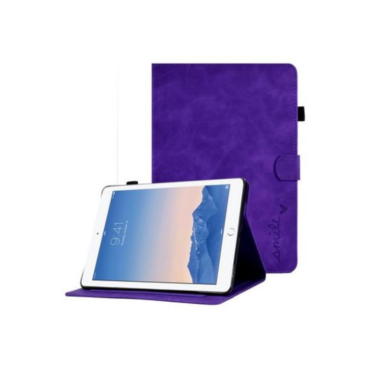 Калъф за таблет за iPad Air 2013/Air 2/9.7'' 2017/2018, лилав