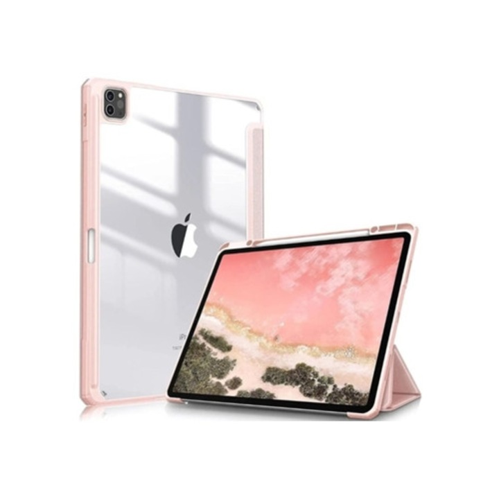 Калъф за таблет Crystal Folio, розов, за iPad 9.7 2017 5th Gen