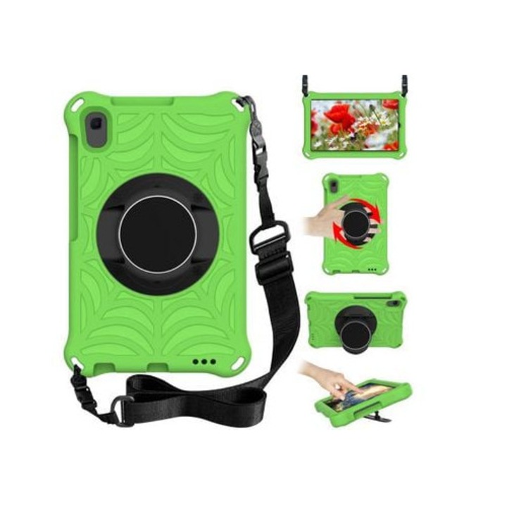 Tabletok tok Huawei Matepad T8 2020-hoz, zöld, 8.0 inch