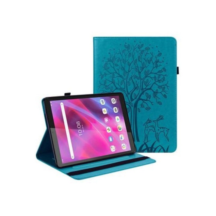 Husa tableta pentru Lenovo Tab M10 HD, Tab P10, albastra