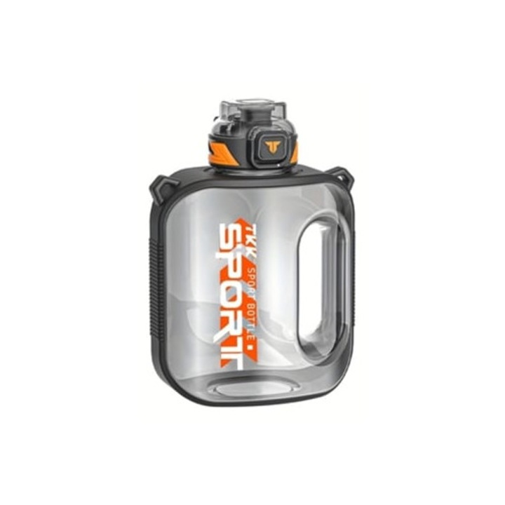 Sport kulacs, 1.6L Tritan, fekete