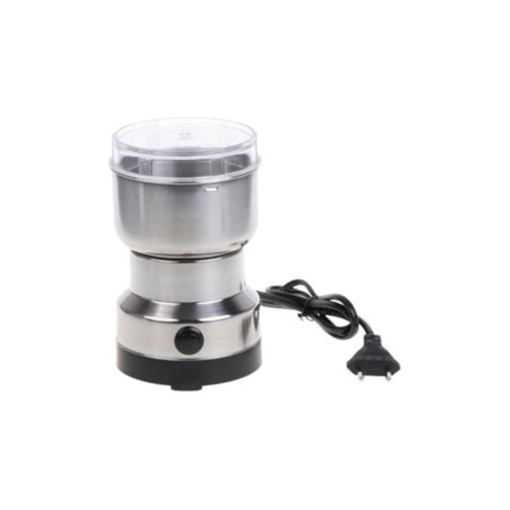 Електрическа мелничка от неръждаема стомана за кафе, подправки, ядки, зърнени храни