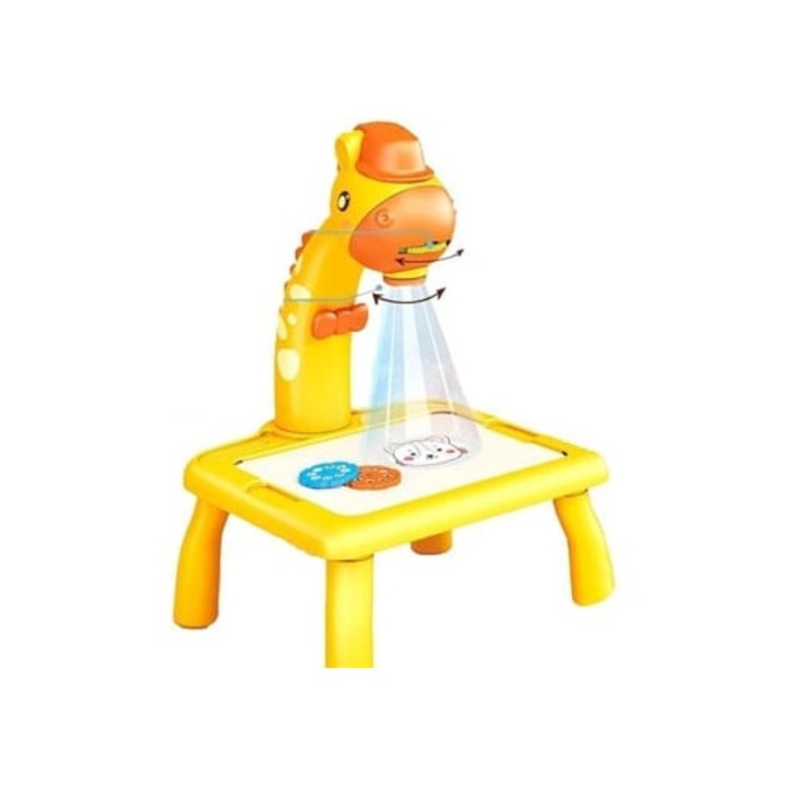 Set Pictura si Desen, Proiector pentru Copii, Educational, galben