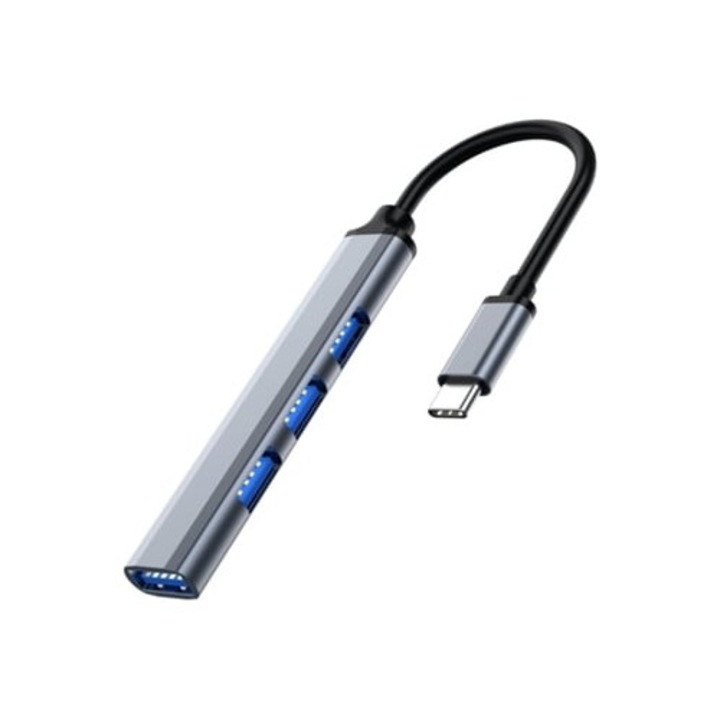Hub USB-C Tci-Czht462-14, 4 porturi
