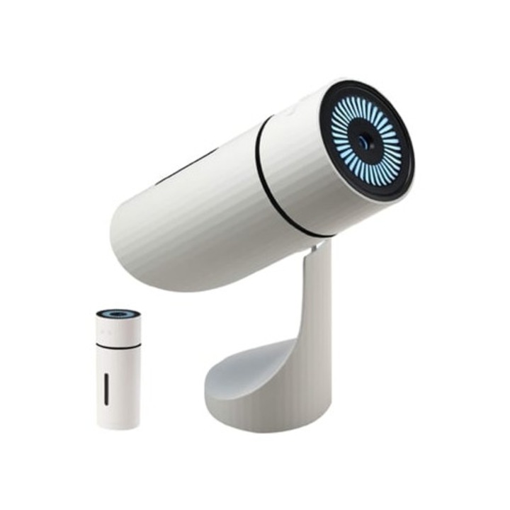 USB párásító, 260 ml, állítható szögű, hálószobába és irodába