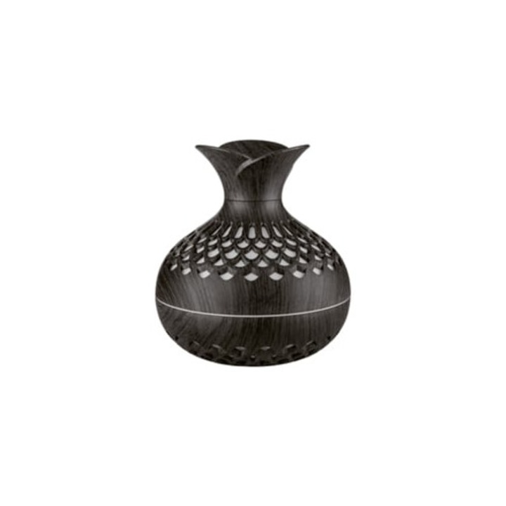 GERTIZ 300ml párásító színes LED fénnyel, fa