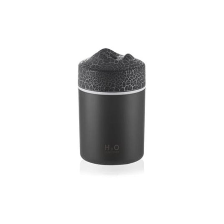 Umidificator mini portabil USB, GERTIZ, cu lumini colorate, pentru birou