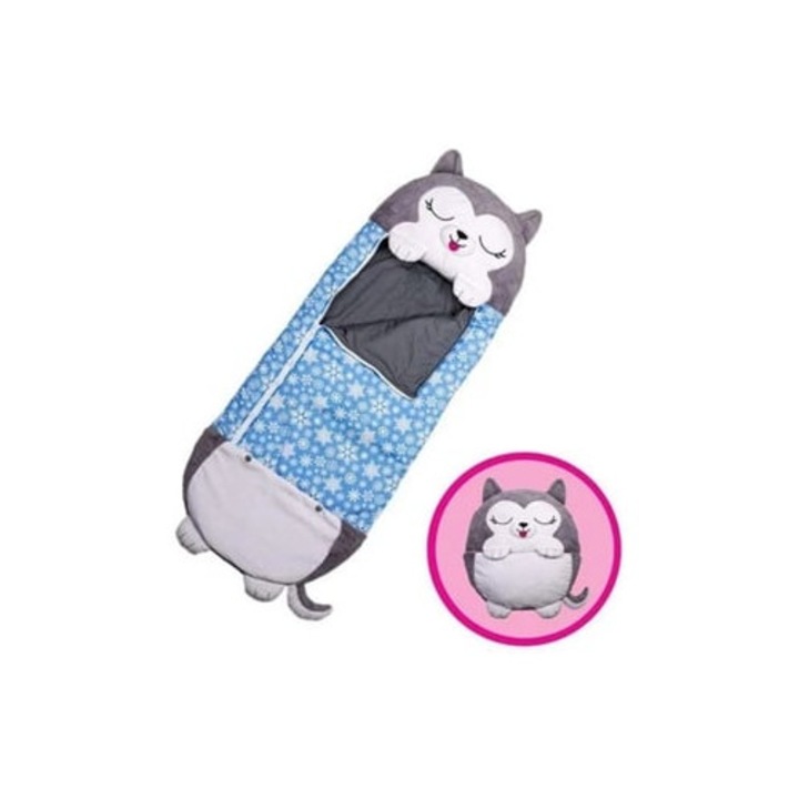 Спален чувал GERTIZ Husky, 180x70см, син