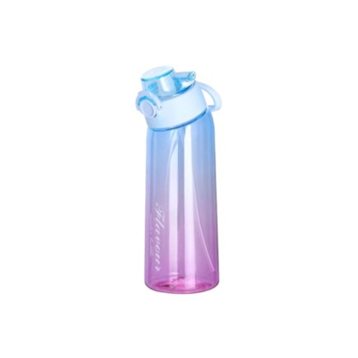 Sportkulacs 900ml, Tritan, szívószálas kupak, kék