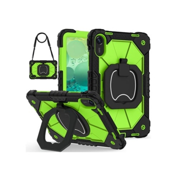 Tabletok tok, Xiaomi Redmi Pad 2, 11 hüvelyk, fekete-zöld