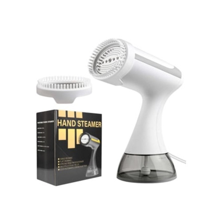 Fier de calcat portabil Gertiz 1500W, 300ml, alb