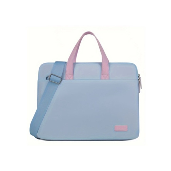 14 hüvelykes laptoptáska, GERTIZ, kék, irodai és üzleti utazásokhoz