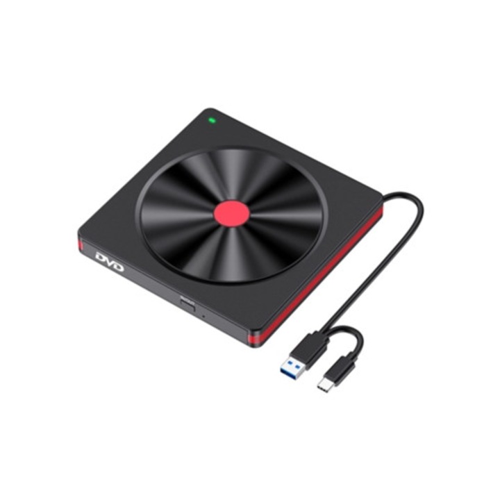 Unitate optica externa, DVD Drive, USB 3.0, portabil, pentru laptop