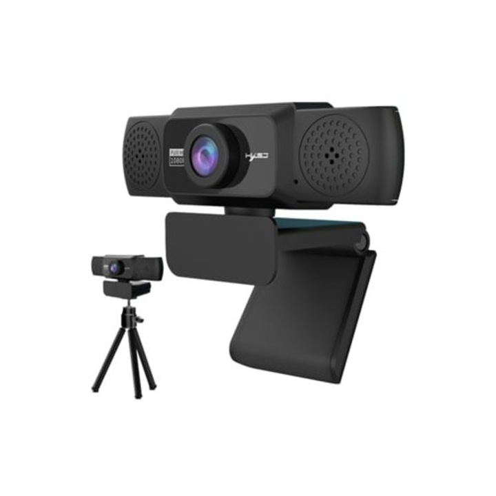 Webkamera S5 Full HD 1080p Mikrofonnal videohívásokhoz, konferenciákhoz, tantermekhez