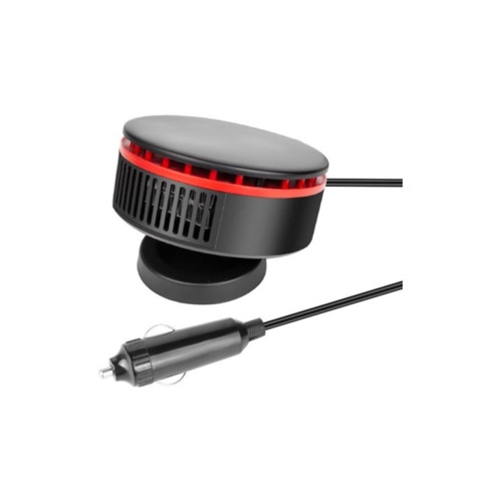 12V 150W autófűtés, gyors szélvédő páramentesítő, piros, szett