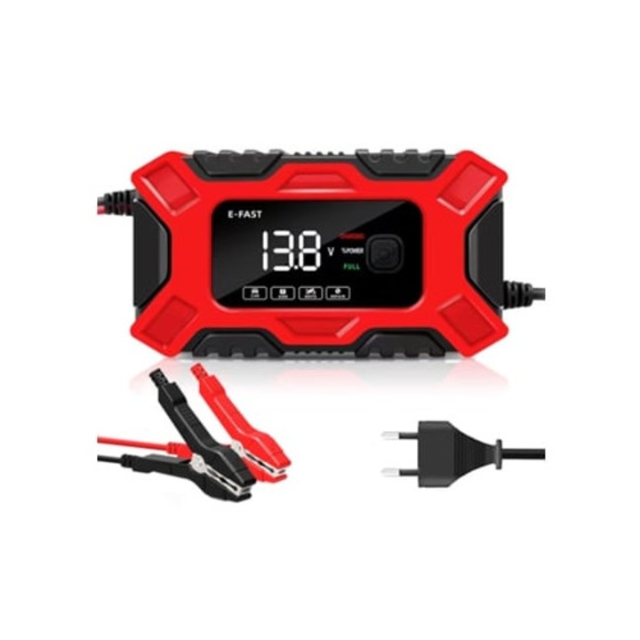 Redresor auto 12V 6A, GERTIZ, versatil