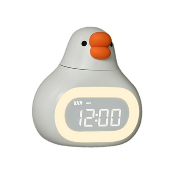 Gertiz gyerek asztali óra éjszakai fénnyel és állítható intenzitással