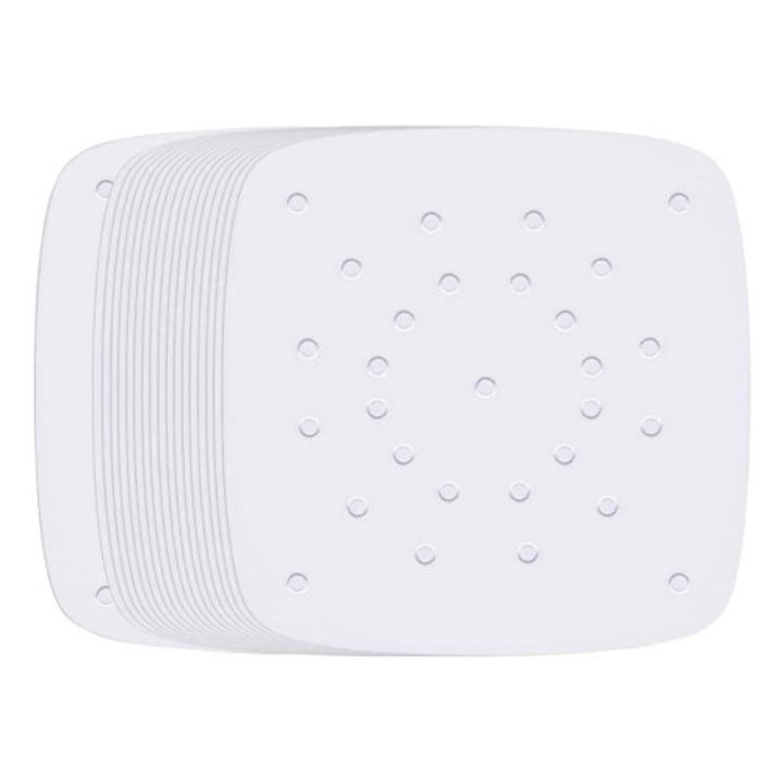 Folie de copt antiaderenta pentru friteuza cu aer, 100 unitati, Gertiz