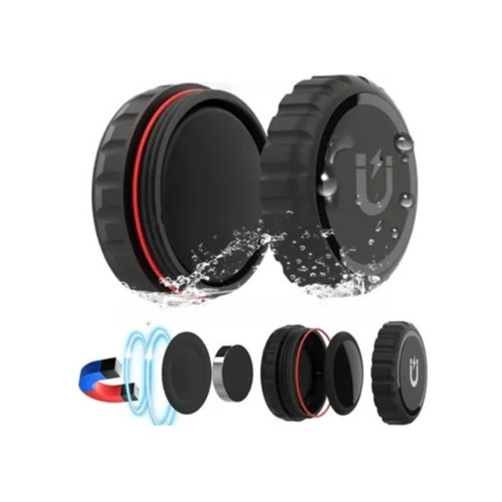 Localizator global de vehicule, dispozitiv spionaj, cutie magnetica antirau, rezistent la socuri, pentru iOS