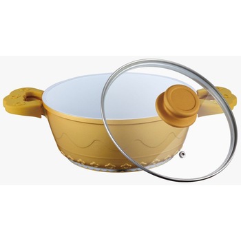 Cratita aluminiu cu interior ceramic PH 15727 24 cm Cratita aluminiu cu interior ceramic PH 15727 24 cm