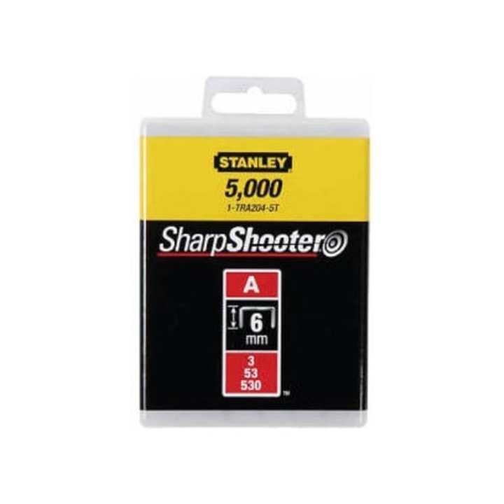 Capse STANLEY 6mm 5000Un