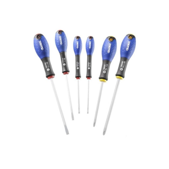 6 darabos csavarhúzó készlet Philips fejekkel