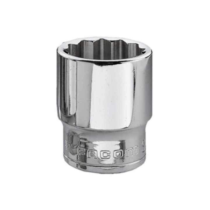 Cheie metrica 3/8'' 12 puncte FACOM, diametru 10mm, lungime 27mm