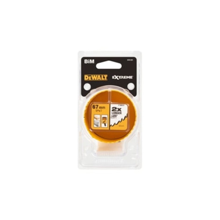 Комплект биметални боркорони DEWALT 67 мм