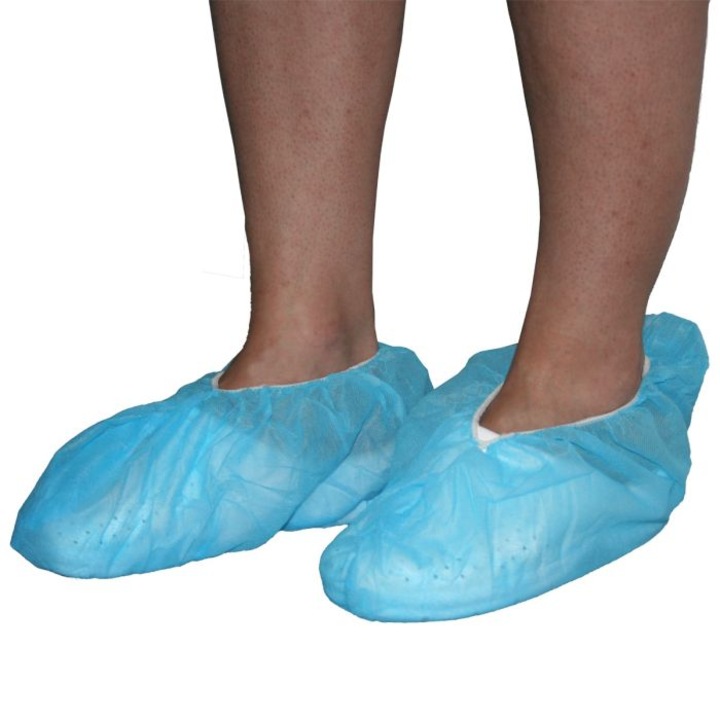 Botosei unica folosinta, Prima, albastri, set 100 bucati, universal, polipropilena