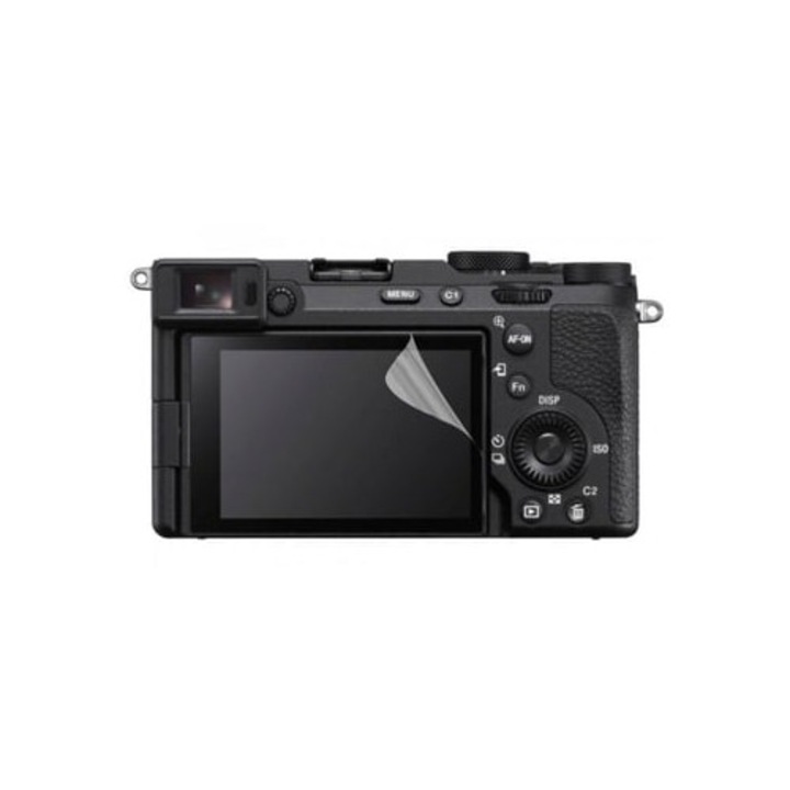 Защита на екран за Sony A7cr, комплект от 3 броя, ултратънък пластмасов филм, прозрачен