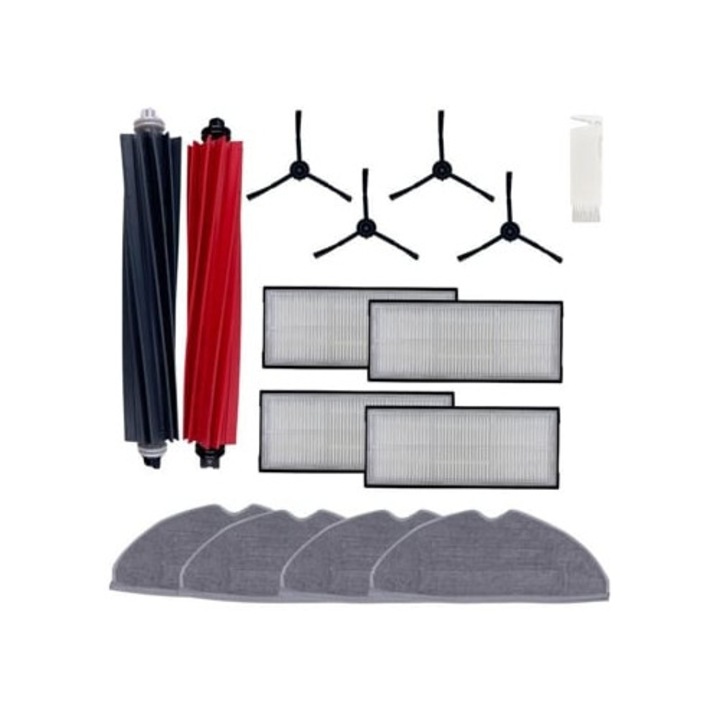 Pachet accesorii pentru aspirator Roborock S8 Pro Ultra, filtru, mop, brat lateral, rola extractor