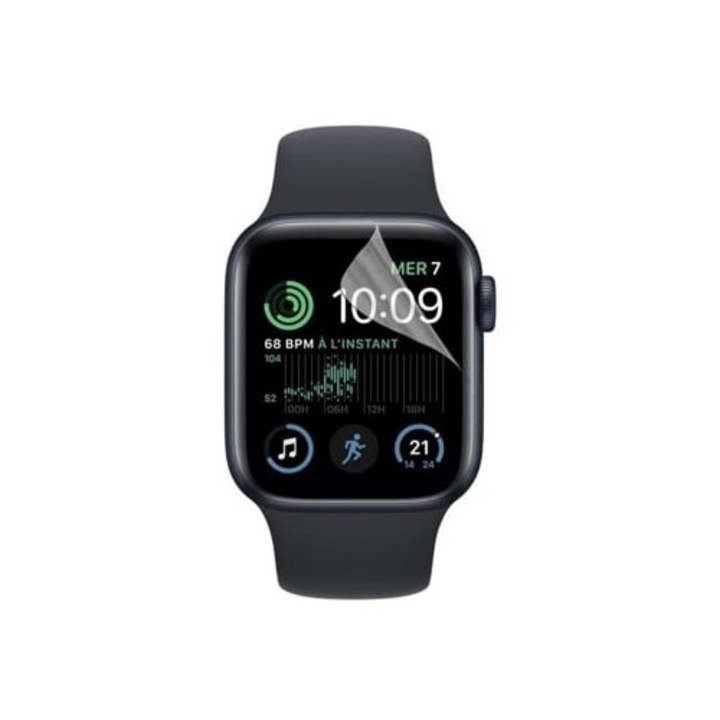 Védőfólia órához, szett 6 db, ultravékony, ellenálló műanyag, 44mm