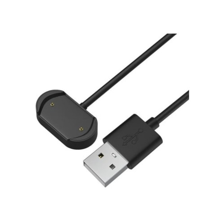 Töltő Amazfit GTR 3, GTR 3 Pro, GTR 4, GTS 3, GTS 4 és Rex 2 készülékekhez, fekete