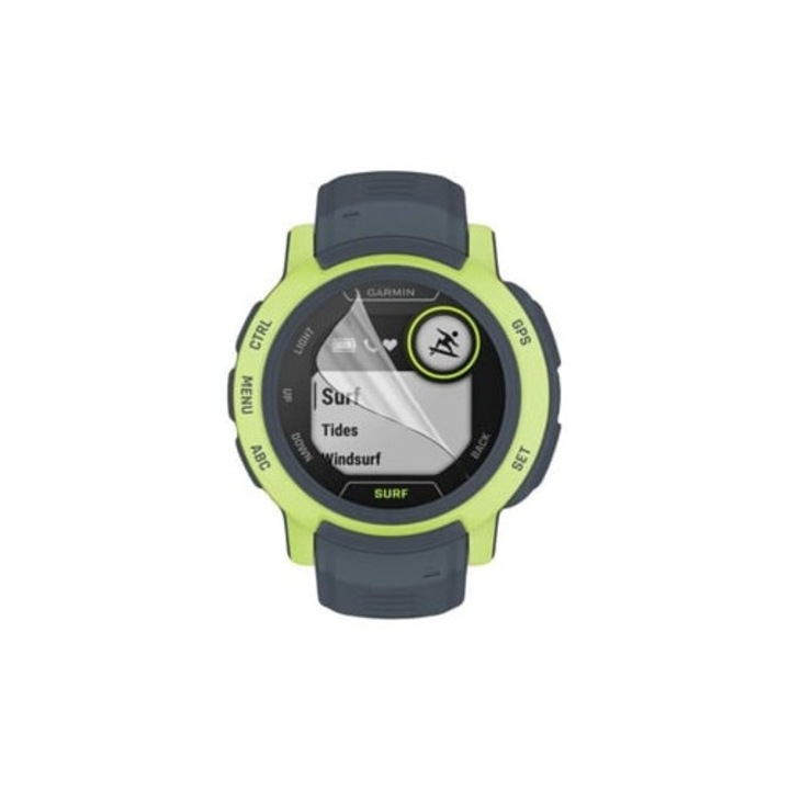 Képernyővédő fólia Garmin Instinct 2 Surf Edition 45mm-hez, 6 db-os készlet, ultravékony műanyag fólia