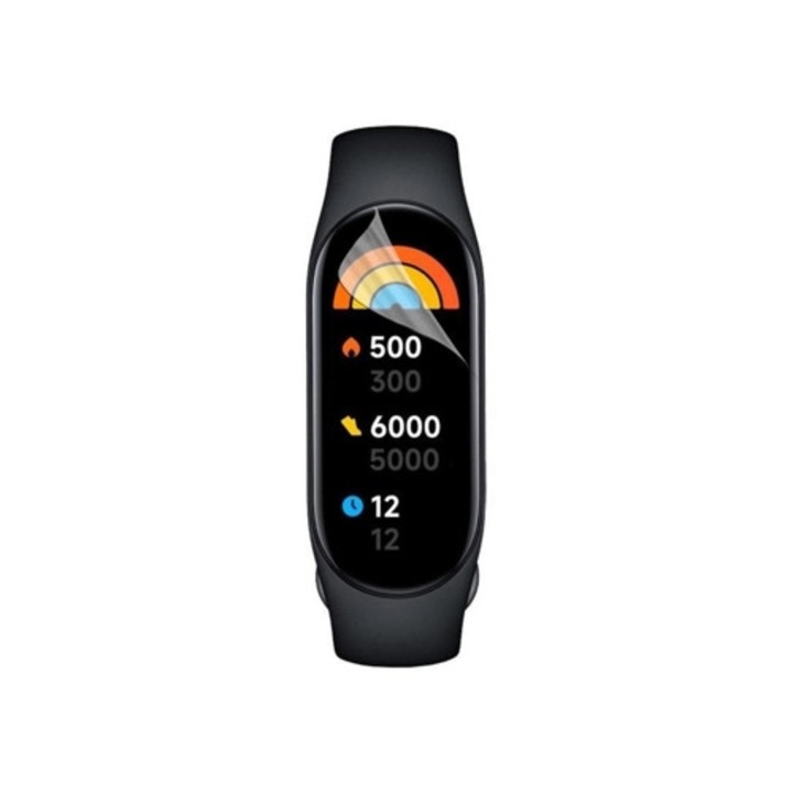 Защита на екран за фитнес гривна Xiaomi Mi Band 7, комплект от 9 устойчиви, ултратънки пластмасови фолиа
