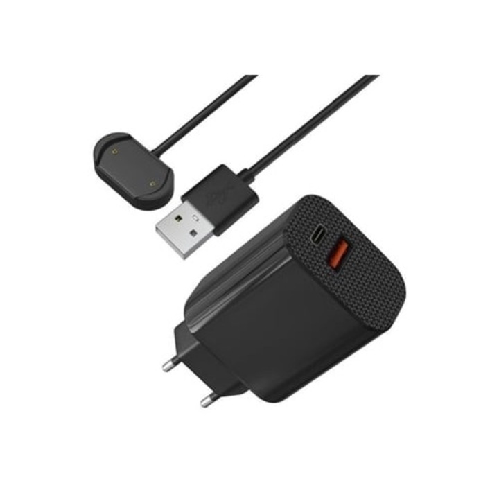 12W töltőkábel Amazfit GTR 3/GTR 3 Pro/GTR 4/GTS 3/GTS 4/T Rex 2 okosórákhoz