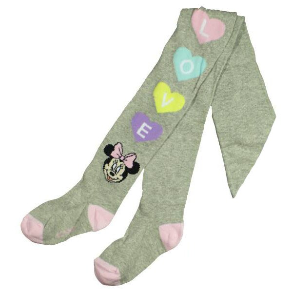Ciorapi cu chilot, gri, Love, Minnie