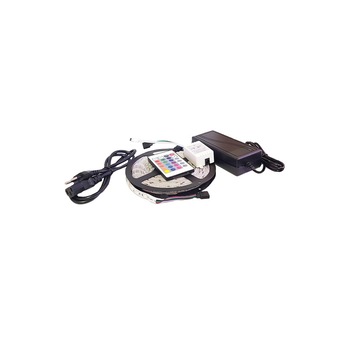 Banda led Ful Electrics 5m,5050 smd, rgb, transformator 5a, telecomanda wireles 24 butoane, silicon, Banda led Ful Electrics 5m,5050 smd, rgb, transformator 5a, telecomanda wireles 24 butoane, silicon,