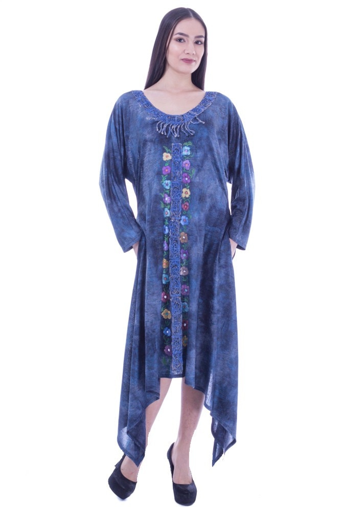 Rochie jerse pictata manual Liza Panait C-2934E