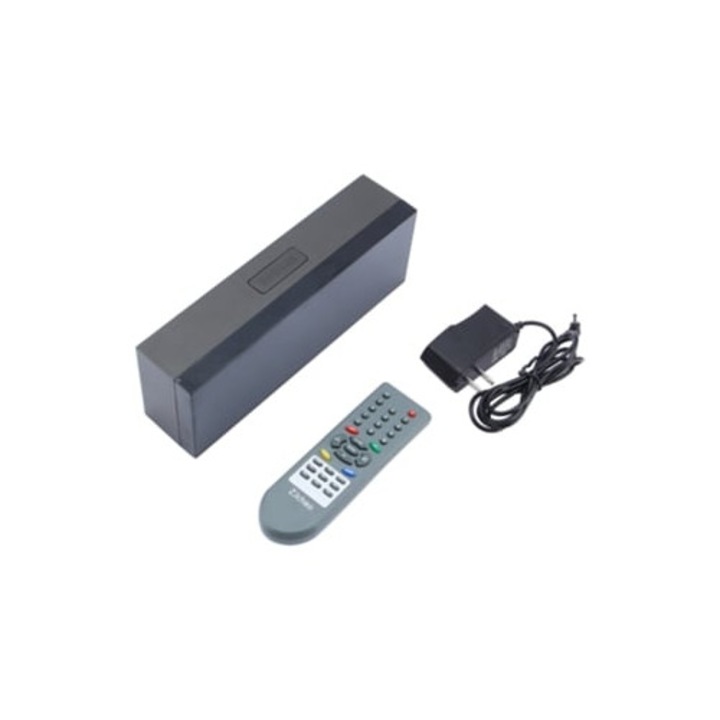 Dekoratív óra ébresztővel és stopperrel, távirányítóval, kék, 6 számjegyű