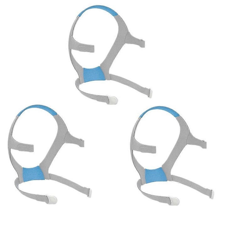 Set 3 piese, perne de inlocuire pentru masca CPAP F20, silicon, confort sporit